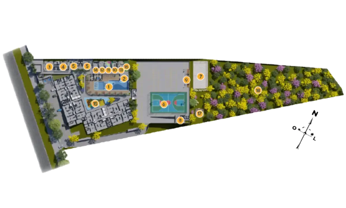 Áreas comuns La Vista Barueri